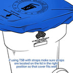 64 Gallon Trash Can Cover Odor Eliminating Bag - Image 5