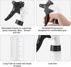 Eccliy 12 Pcs 16 Oz Plastic Spray Bottle, Adjustable Empty Reusable Sprayer - Image 5