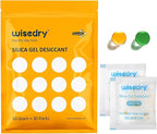 wisedry 10 Gram Silica Gel Desiccant Packets Reusable by wisedry