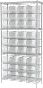 Akro-Mils 30240 AkroBins Plastic Storage Bins, Space-Saving Stackable Bins - Image 5