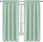 DWCN Blackout Curtains Room Darkening Thermal Insulated Bedroom Curtains Window - Image 9