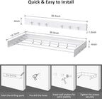 Drying Rack Clothing, Clothes Drying Rack Wall Mounted, Laundry Drying Rack - Image 2