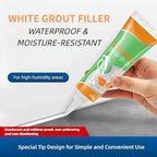 Waterproof White Grout Repair Kit, Grout Pen - Image 2