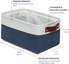 OrganiHaus Small Fabric Storage Baskets - Image 2