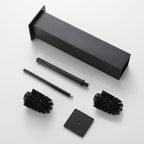 Black Toilet Brush and Holder, Toilet Bowl Brush - Image 6