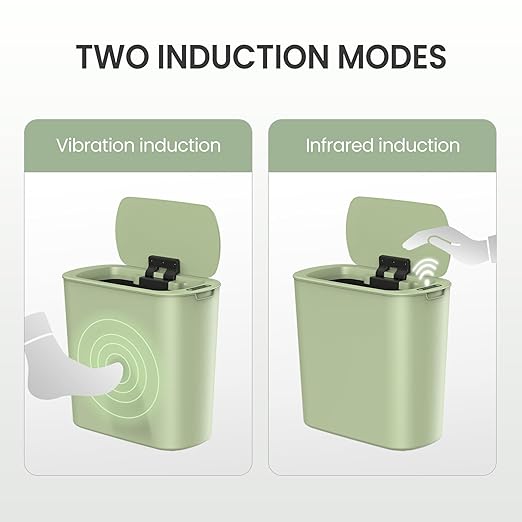 Cesun Automatic Motion Sensor Bathroom Trash Can - Image 6