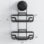 TAILI Double Layer Soap Dish Holder, Bar Soap Tray Suction Cup - Image 7