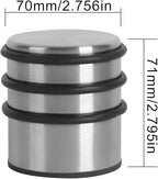 KINJOEK 2PCS Heavy Weight Door Stopper, No Drill Stainless Steel Door Stop - Image 2