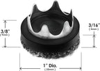 GorillaOutdoor 1 inch Round Furniture Feet Floor Protectors/Weatherproof Berber - Image 6