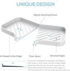 Kitchen Soap Tray, Kitchen Sink Tray Sponge Tray Kitchen Sponge Holder Self - Image 4