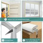 Kerf Weather Stripping Door Seal Strip 26 Ft Q Foam Door Weatherstrip Seal - Image 7