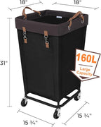 StorageWorks 160L Laundry Basket - Image 2