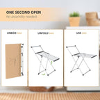 Clothes Drying Rack, Foldable Laundry Rack - Image 6