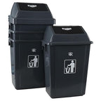 18 Gallon Tall Plastic Trash Can by Nihenok