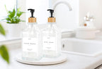 Emerson Essentials Soap Dispenser, Dish Soap Dispenser, Soap Bottle Bathroom Set - Image 4