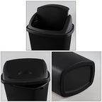 18 Gallon Large Plastic Kitchen Trash Can - Image 3