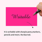 STARLIBOO Neon Colored Labels Stickers 3 x 2 Inch, Rectangle Moving Labels - Image 3