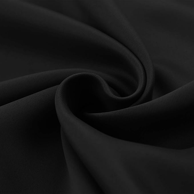 BGment Black Small Curtains 30 Inch Length - Image 7