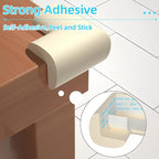 Baby Proofing Edge Corner Protector, L-Shape Cabinet Door Bumper, 10 Furniture - Image 5