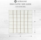 100% Cotton Terry Dish Cloth & Dish Towel, 6 Pack, Super Soft and Absorbent - Image 4