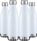 HASLE OUTFITTERS 17oz Stainless Steel Water Bottles Bulk, Vacuum Insulated by HASLEOUTFITTERS