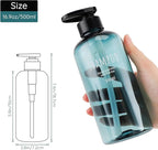 Segbeauty Shampoo Bottles with Pump, 16oz Empty Refillable Shower Bottle - Image 5