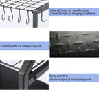 Garden Tool Organizer, Yard Tool Rack Heavy Duty, Free Standing - Image 4