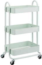 Amazon Basics 3-Tier Metal Rolling Utility or Kitchen Cart by AmazonBasics