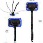 Windshield Cleaning Tool Windshield Cleaning Wand Auto Window Cleaner, 5 Pieces - Image 2