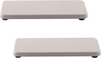2 Pcs Water Absorbing Stone Trays, Kitchen/Bathroom Sink Soap Dish, Diatomite by NiuYichee
