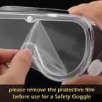 Yunsailing Protective Safety Goggles Lab Over Glasses Clear Anti Fog Eye - Image 4