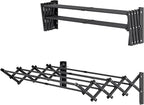 APEXCHASER Clothes Drying Rack Wall Mount, Laundry Drying Rack, Accordion - Image 3