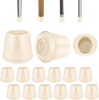 3/4" Round Rubber Chair Leg Tips Caps, Chair Leg Floor Protectors, Non-Slip by VOCOMO