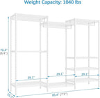 VIPEK V5 Plus Portable Closet Wardrobe Heavy Duty Clothes Rack, Large Free - Image 5