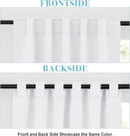 RYB HOME Small Window Curtains - Image 4
