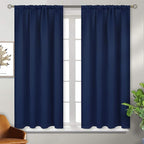 BGment Navy Blue Blackout Curtains 54 Inches Length by BGment