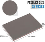 20 Pack 2000 Grit Sanding Sponge, 3 x 4 Inch Soft Foam Sanding Block Wet Dry - Image 2