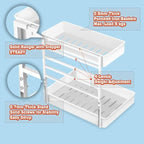 EVERIE Metal Pull Out Slide Shelf Organizer - Image 4
