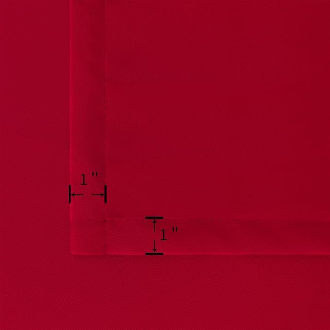 BGment Red Blackout Curtains 36 Inches Length - Image 7