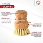 Bamboo Scrub Brush - Image 4