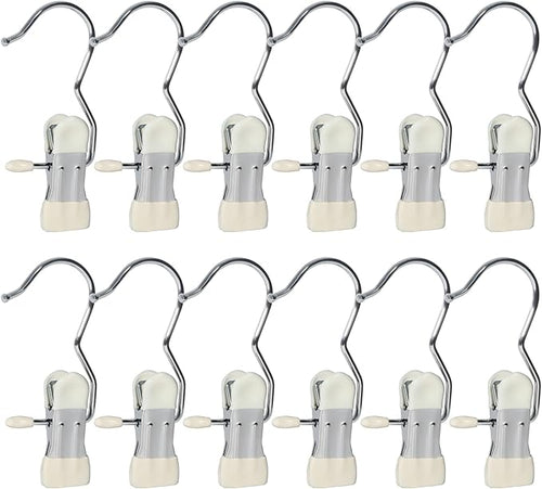 15/30Pcs Upgrade Double Head Clamp Dipped Clothespin by Unknown