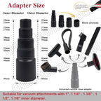 10 Pcs Universal Vacuum Attachments - Image 2
