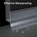 Silicone Weather Stripping, 2 inch x 20 Ft Door Draft Stopper, Window Seal Strip - Image 5