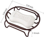 Soap Dish for Shower Bathroom Bar Soap Holder, Stainless Steel Self-draining - Image 7