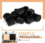 7/8" Round Rubber Chair Leg Tips Caps, Chair Leg Floor Protectors Furniture - Image 7