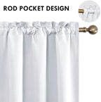 DWCN Blackout Curtains – Thermal Insulated, Energy Saving & Noise Reducing - Image 4