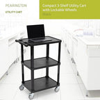 Pearington 3-Tier Compact Multi-Purpose Plastic Utility Cart - Image 9