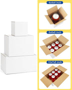 Assorted-Sizes-Shipping-Boxes-45-Pack: 4x4x4 & 8x6x6 & 10x7x5 - Image 2