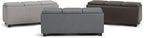 SIMPLIHOME Avalon 42 inch Wide Contemporary Rectangle Storage Ottoman in Stone - Image 13