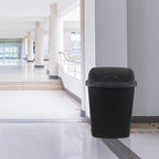 18 Gallon /70 L Swing Lid Large Garbage Bins, Commercial Grade Plastic Trash - Image 4